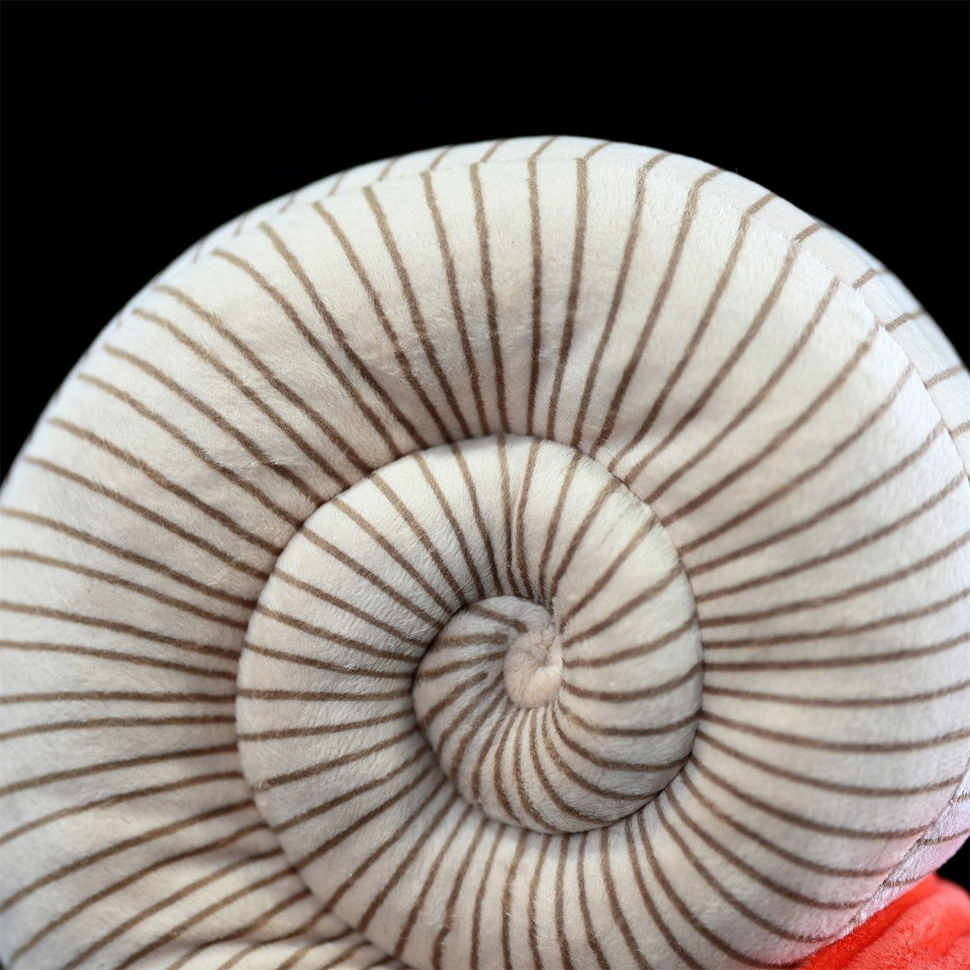 Ammonit Kuscheltier 40 cm – Realistisches Plüschtier Urzeit Tier Stofftier