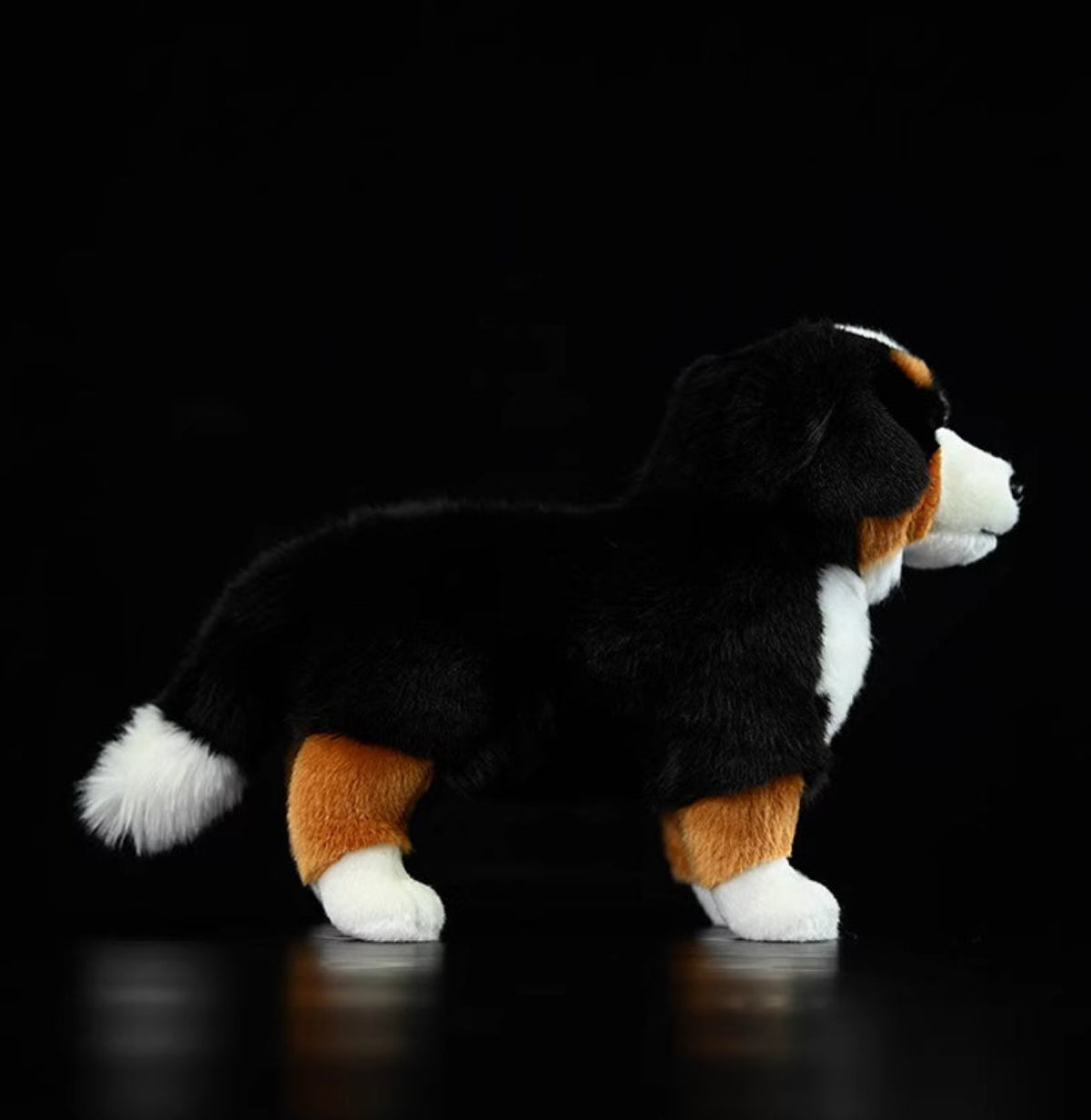 Berner Sennenhund Kuscheltier 30 cm – Weiches Plüsch Hund Stofftier