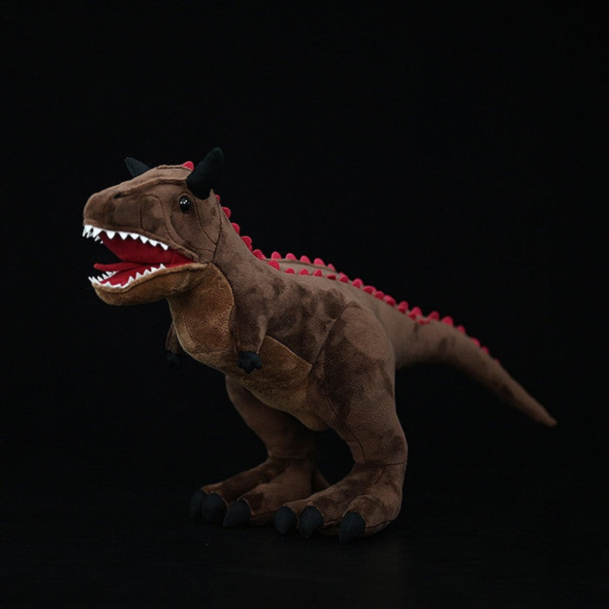 Carnotaurus Kuscheltier 52 cm – Realistisches T-Rex Design Plüschtier Dinosaurier