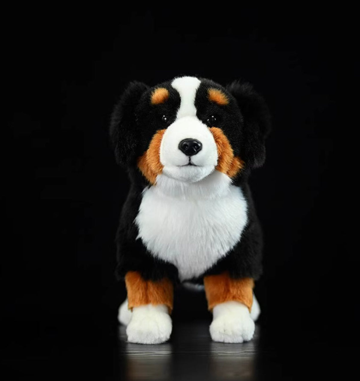 Berner Sennenhund Kuscheltier 30 cm – Weiches Plüsch Hund Stofftier