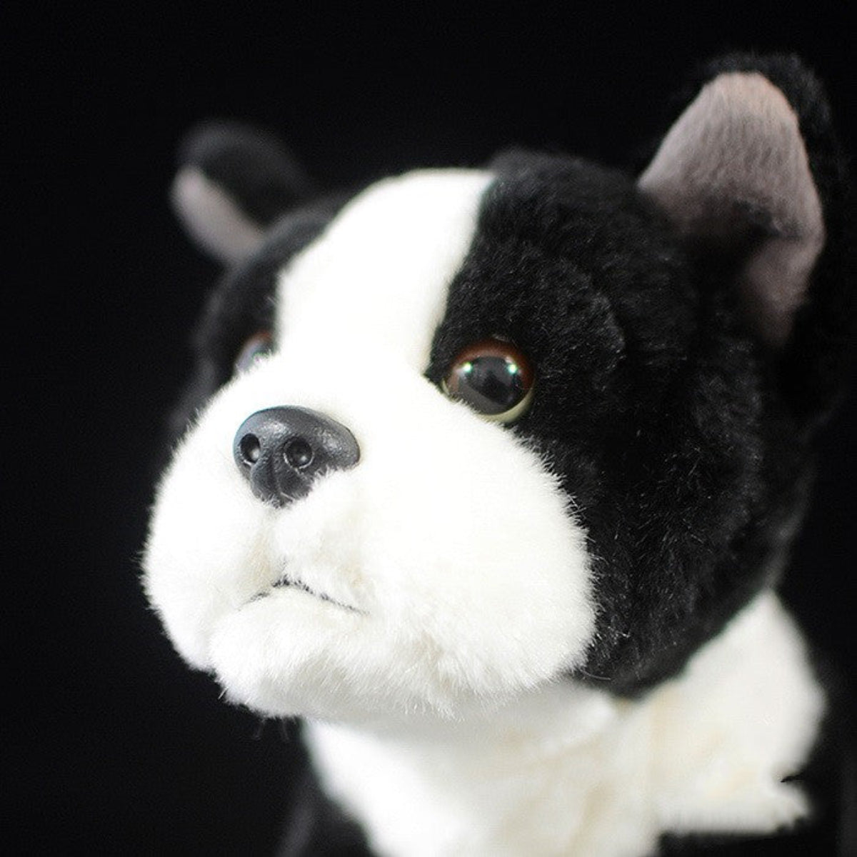 Bulldogge Kuscheltier 17 cm – Realistisches Plüsch Hund Stofftier