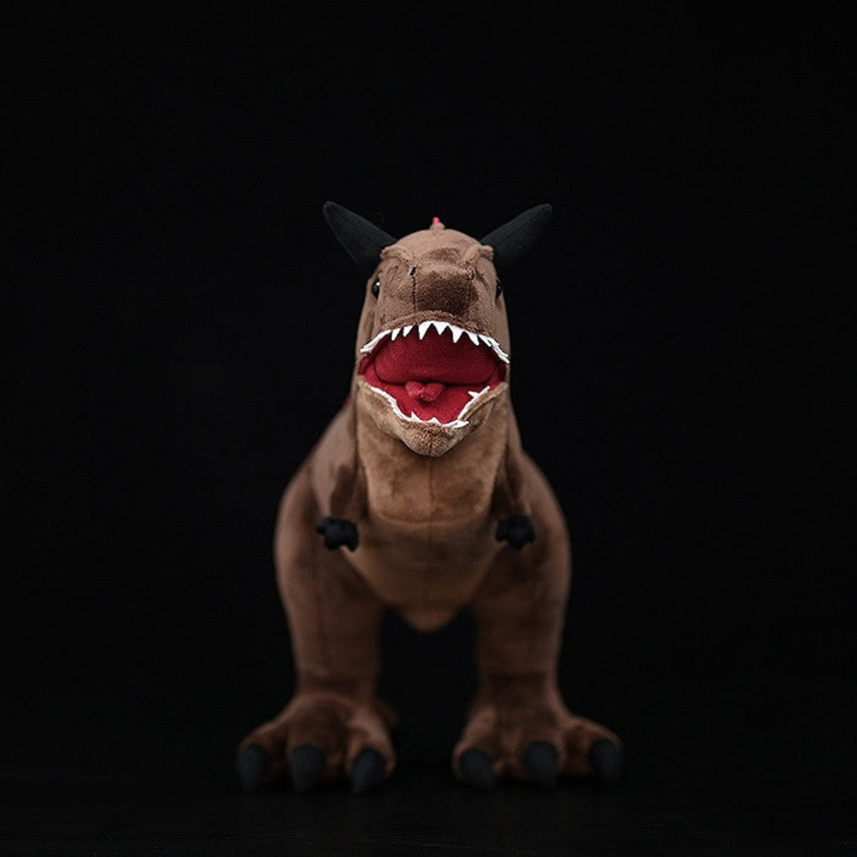 Carnotaurus Kuscheltier 52 cm – Realistisches T-Rex Design Plüschtier Dinosaurier