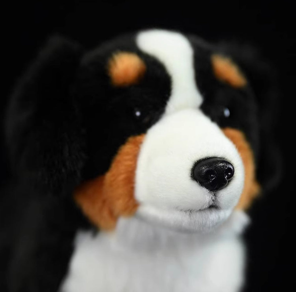 Berner Sennenhund Kuscheltier 30 cm – Weiches Plüsch Hund Stofftier