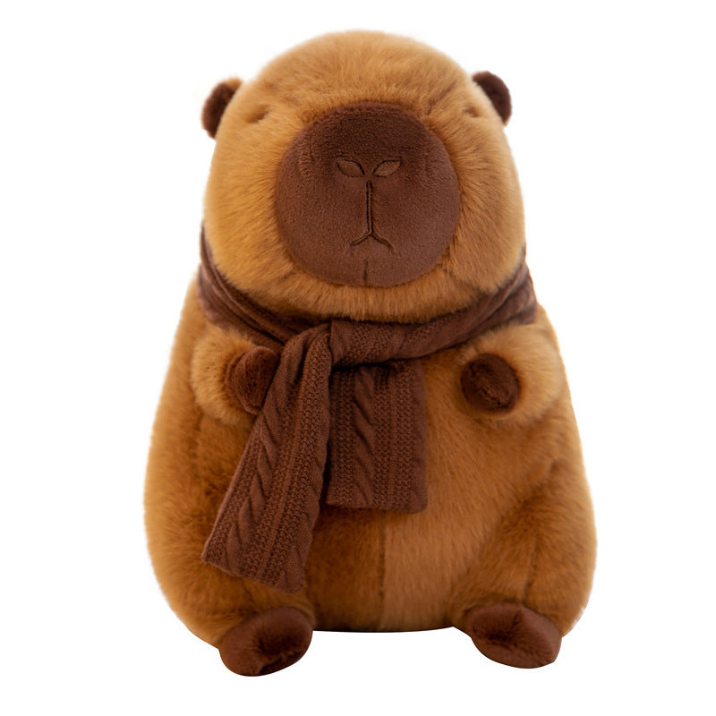 Capybara Kuscheltier - 35 cm Plüschfigur weiches Stofftier