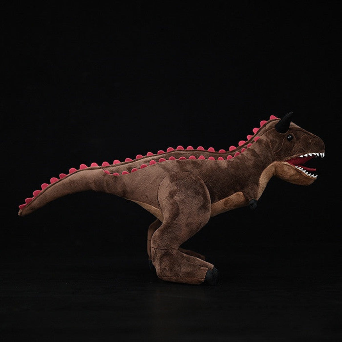 Carnotaurus Kuscheltier 52 cm – Realistisches T-Rex Design Plüschtier Dinosaurier