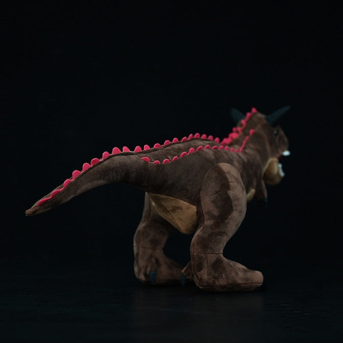 Carnotaurus Kuscheltier 52 cm – Realistisches T-Rex Design Plüschtier Dinosaurier