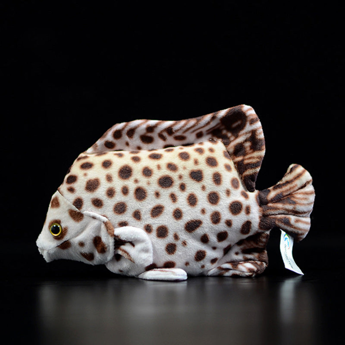 Argusfisch Kuscheltier 20 cm – Realistischer Fisch Plüsch Stofftier