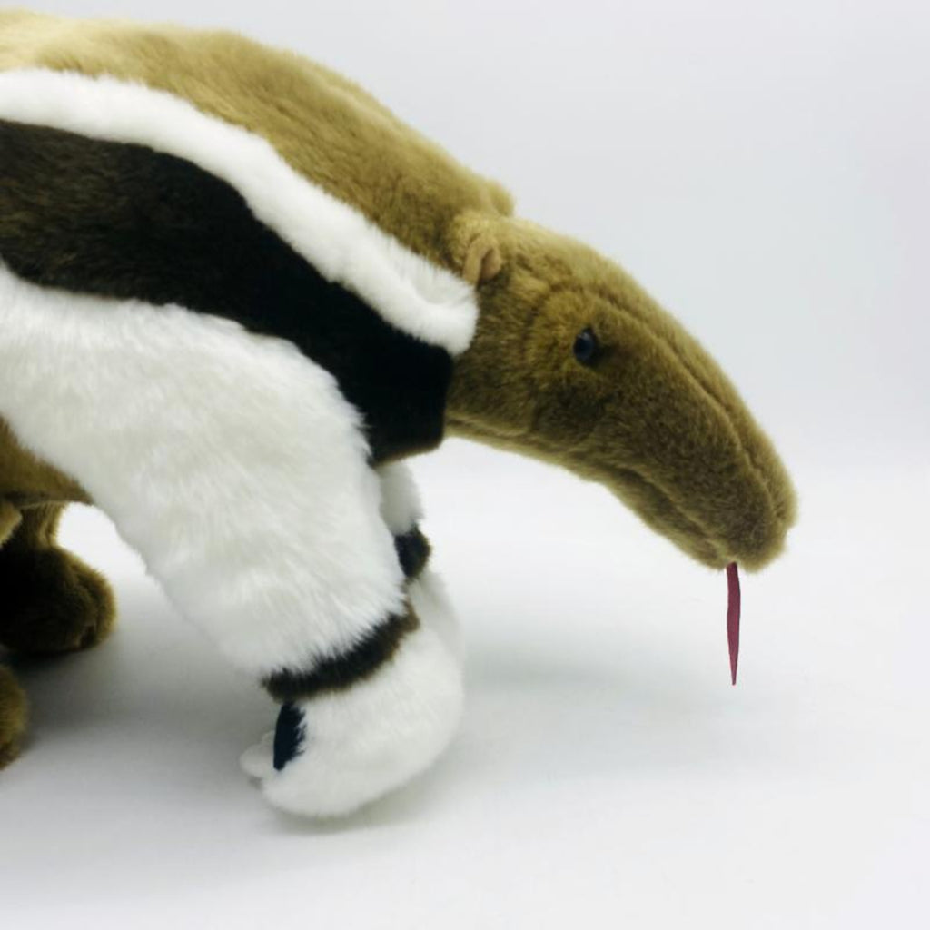 Ameisenbär Kuscheltier 57 cm – Realistisches Plüschtier Weiches Stofftier
